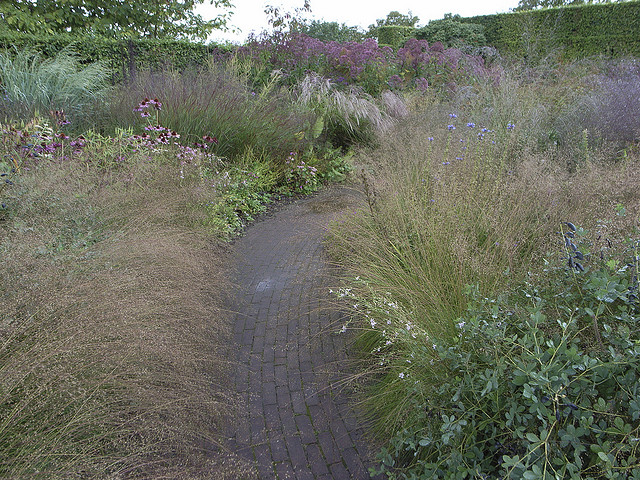 Garden layers Prairie garden shown